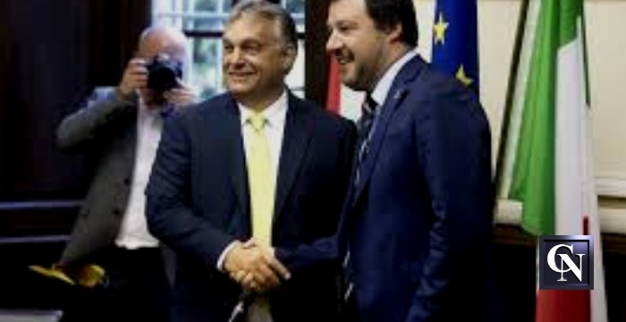 Viktor Orban e Matteo Salvini Se Reúnem em Budapeste